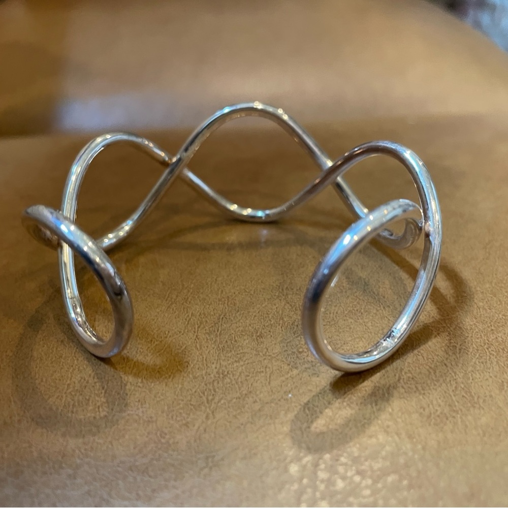 Silver Cuff Bracelet - Picture 4 of 8